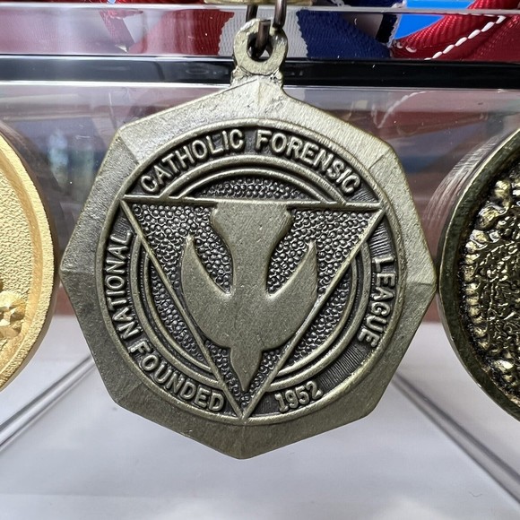 Natick Holly Speech Festival and Catholic Forensics League Medal Award Ribbons - Picture 2 of 6